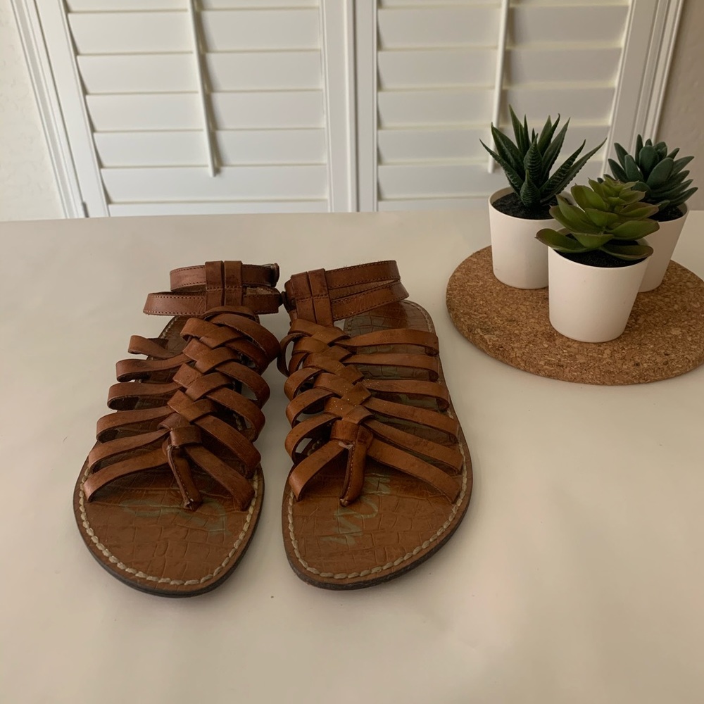 Brown Gladiator Sandals